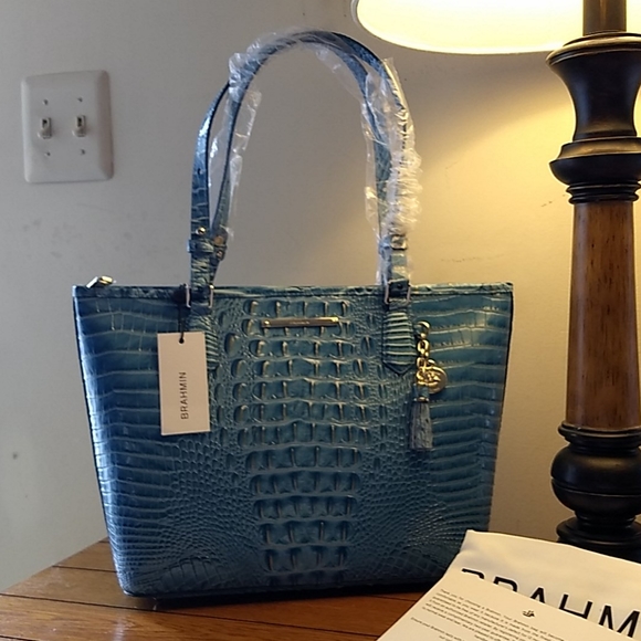 Brahmin Handbags - Brahmin NWT Medium Asher Cerulean Melbourne